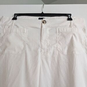 Anthropologie Colette Wide Leg Crop Pants by Maeve